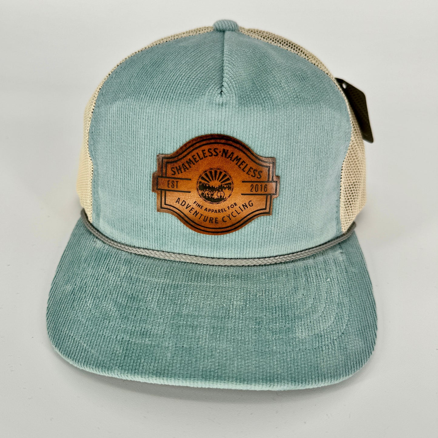 Leather Patched Trucker Hat