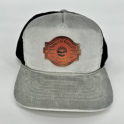 Leather Patched Trucker Hat