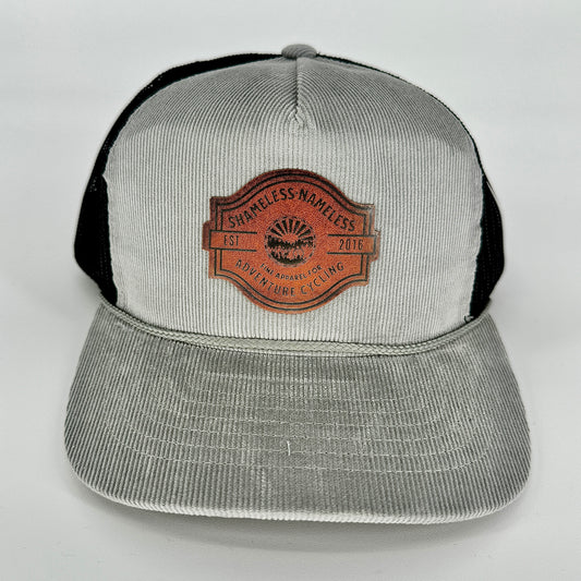 Leather Patched Trucker Hat