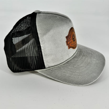 Leather Patched Trucker Hat